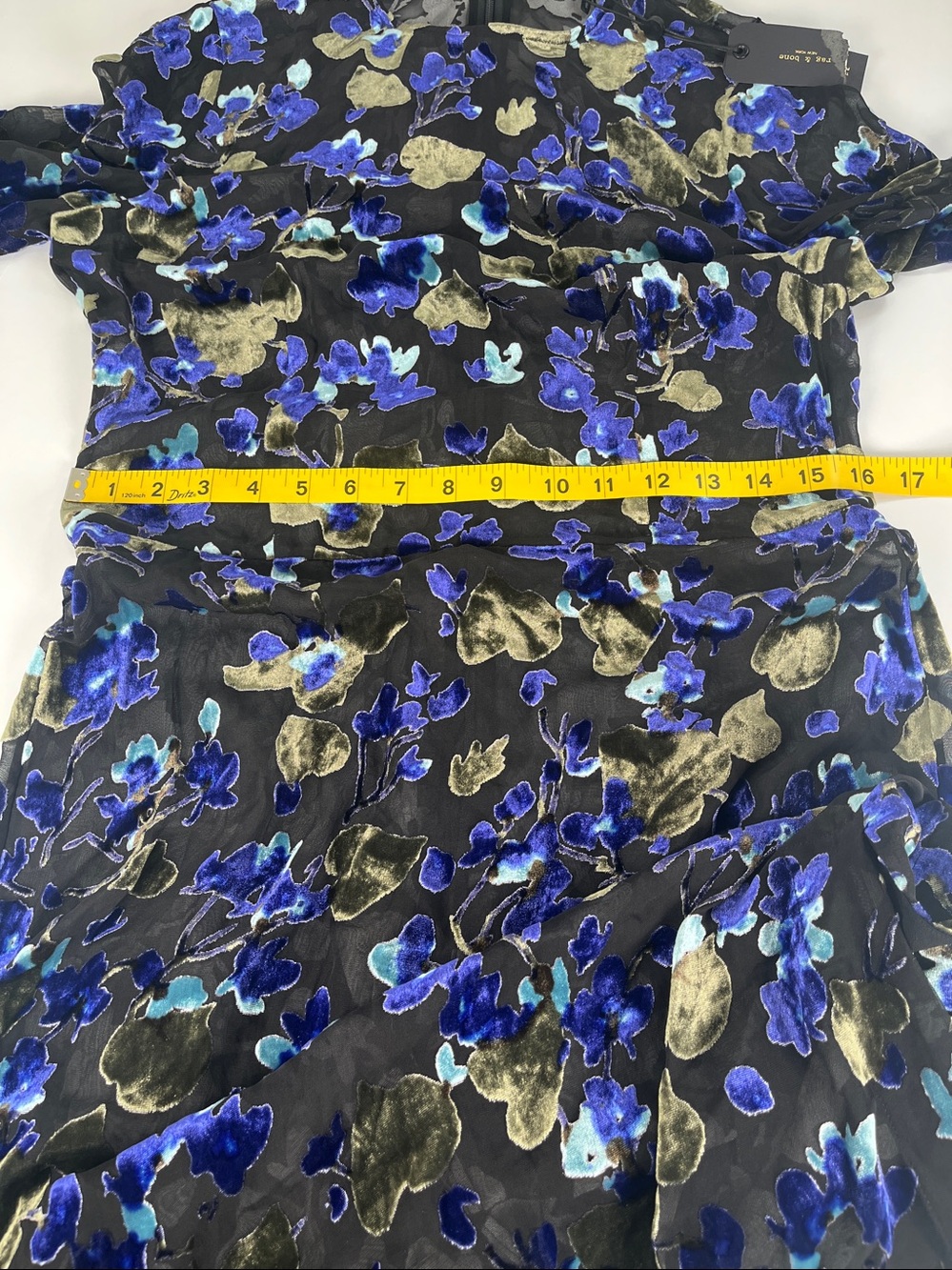 Rag & Bone Sheer GIGI Column MIDI Dress Sz M 6/8 See Pics - Picture 13 of 15